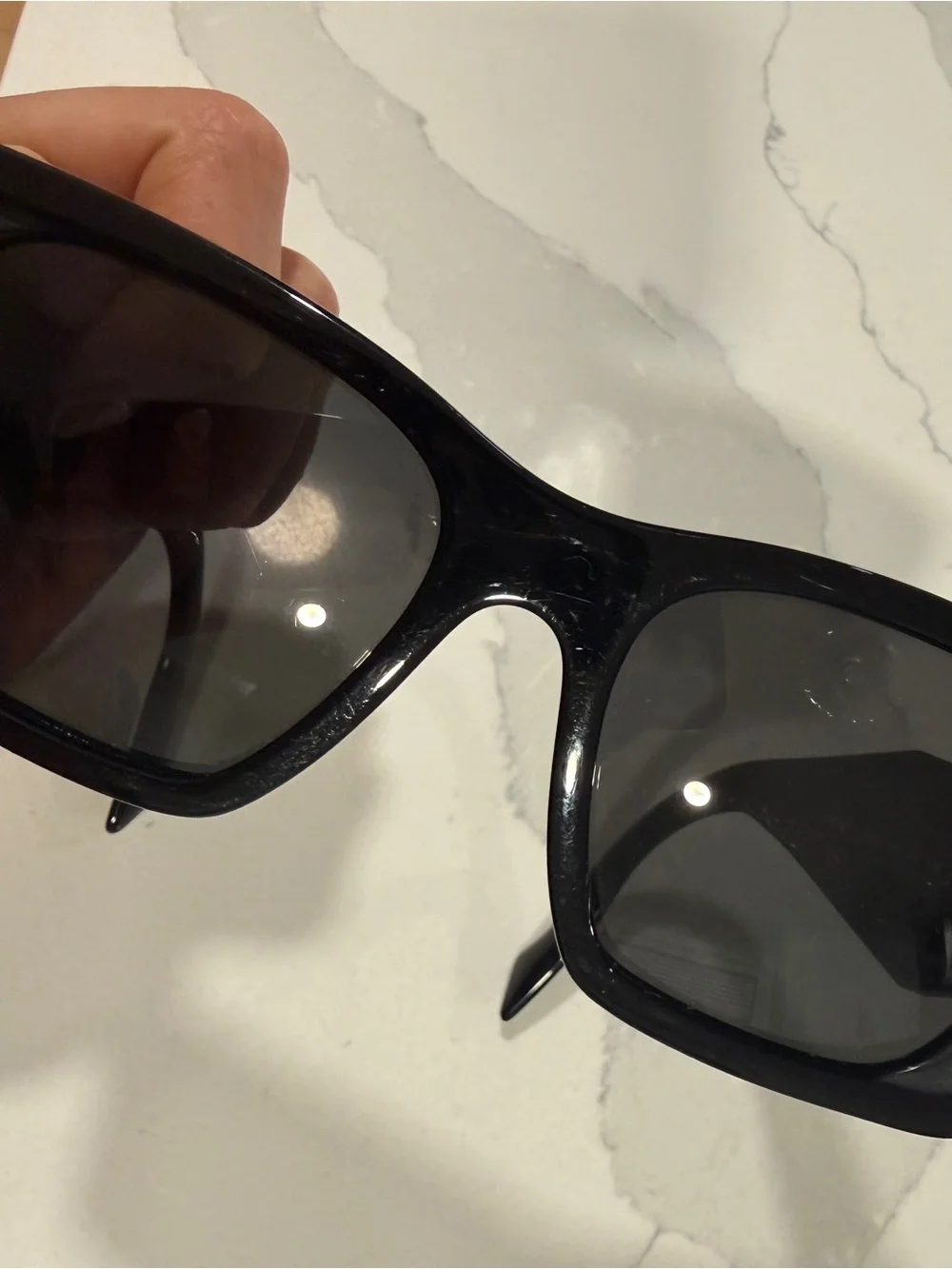 Prada Black Sunglasses PR 08YS